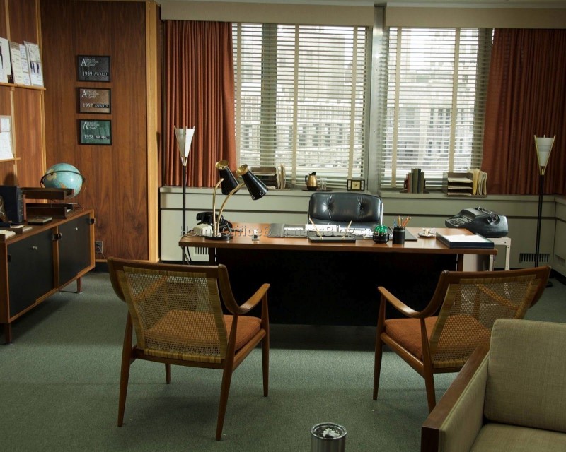 vintage home office desk 1